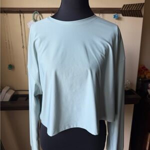 Lululemon Muscle Love Long Sleeve Shirt – Deep Soft Mint Women’s Size 6 Medium